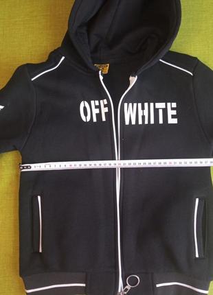 Теплий костюм off white