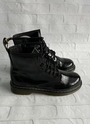 Чорні черевики dr. martens delaney ботинки сапоги чоботи 35 оригинал