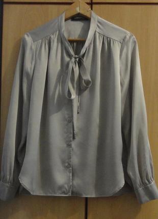 Супер брендова сорочка блуза блузка шовк1 фото