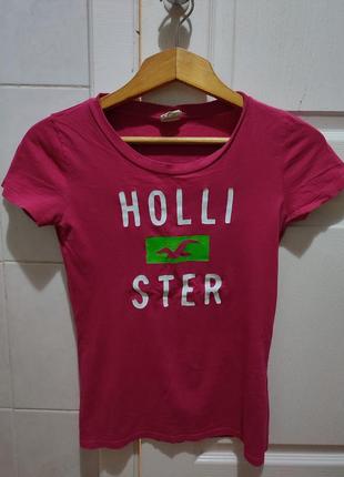 Женская футболка hollister1 фото