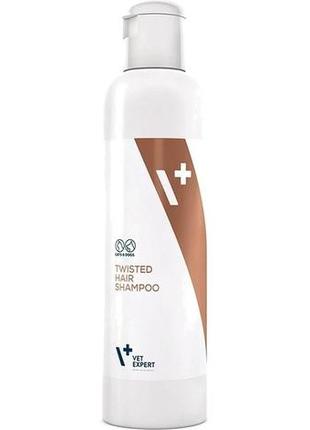 Шампунь vet expert twisted hair shampoo для полегшення розчісування кішок та собак 250 мл (5902414202245)