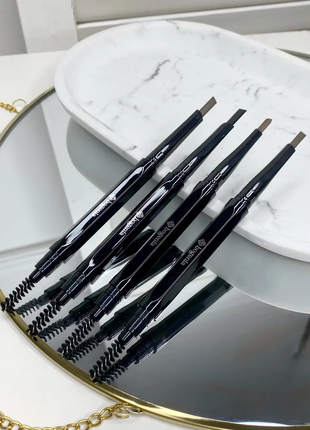 Механический карандаш для бровей bogenia с щеточкой #03