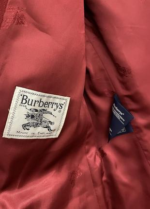 Burberryʼs вінтажний оверсайз  піджак з вовни8 фото