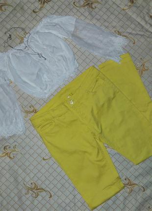 Желтые джинсы от jennifer торг2 фото