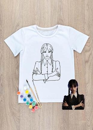 Футболка раскраска