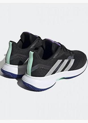 Кроссовки adidas courtjam control clay hq8474 черный оригинал5 фото