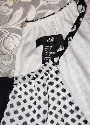 Белое платье в горох 5