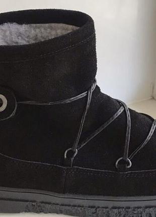 Valure зима кожа замша ботинки угги