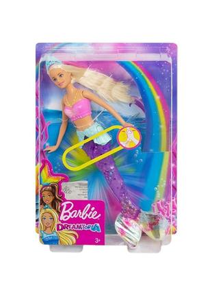 Лялька barbie dreamtopia русалонька "мерехтливе сяйво", gfl81/gfl821 фото