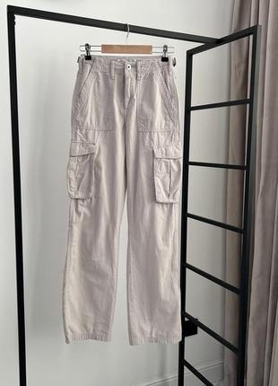 Штаны карго bershka