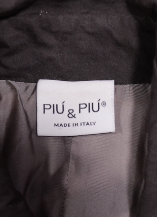 Piu & piu by prada trench army коричневе пальто тренч довгий оригінал7 фото