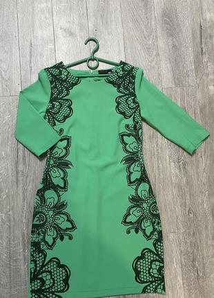 Зелене плаття1 фото