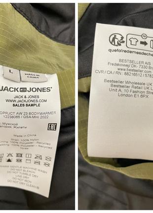 Оливковый жилет jack & jones originals8 фото