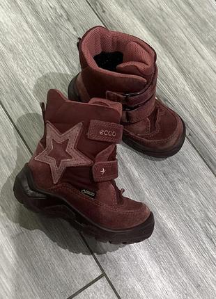 Зимние детские сапожки