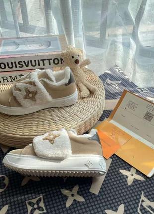 Брендові кеди з хутром