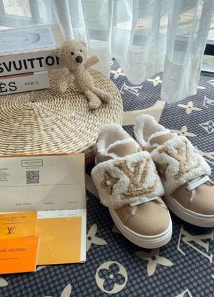 Брендові кеди з хутром