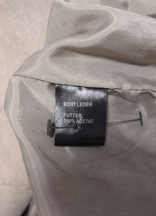 Hallhuber тренч пальто 100% кожа кожа кожаное пальто от немецкого бренда р. s9 фото