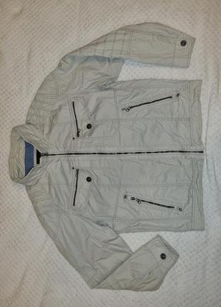 Куртка мужская, идеальное состояние, размер xl, серо-бежевая, new canadian1 фото