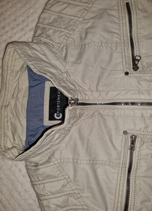 Куртка мужская, идеальное состояние, размер xl, серо-бежевая, new canadian2 фото