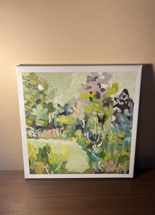 Картина у стилі імпрессіонізм 30х30 см