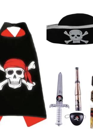 Костюм пирата,новогодний костюм для мальчика,костюмы для детей, набор пирата