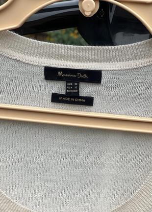 Massimo dutti стильный фирменный натуральный свитер кофта шерсть6 фото
