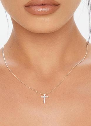 Золотая подвеска от prettylittlething
