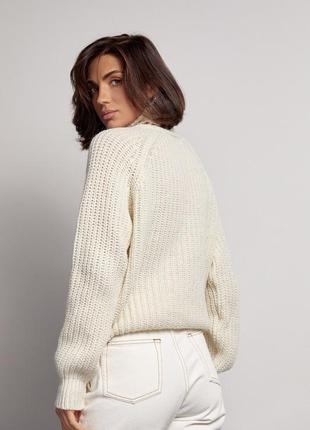 Женский свитер с рукавами реглан2 фото