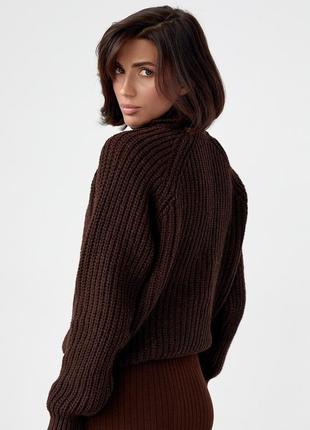 Женский свитер с рукавами реглан8 фото