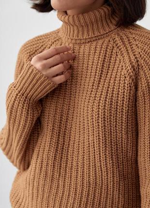 Женский свитер с рукавами реглан6 фото