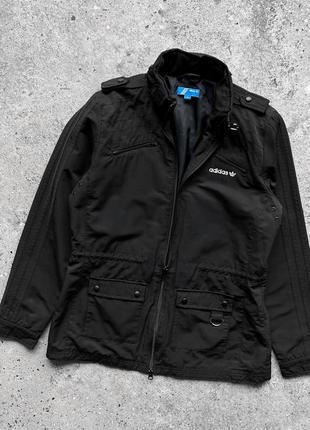Adidas originals women’s black full zip jacket жіноча, чорна куртка