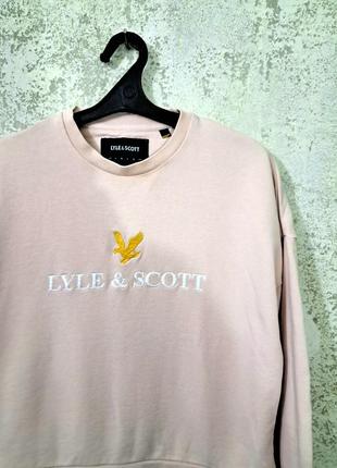 Lyle&scott, укороченный женский свитшот,оригинал,размер xs-s