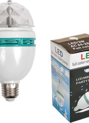 Вращающаяся лампа 13-74 led "бриллиант" knz