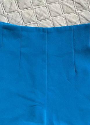 Блакитні короткі шорти з високою талією від primark2 фото