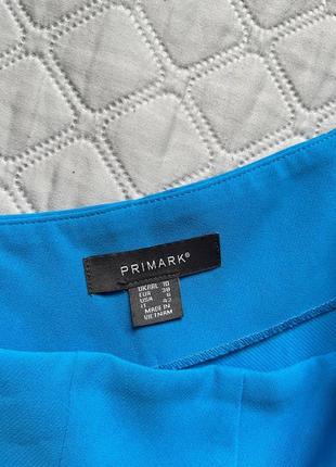 Блакитні короткі шорти з високою талією від primark5 фото