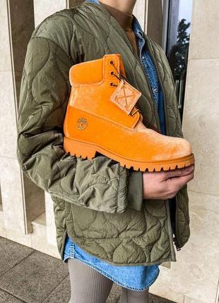 Зимние женские ботинки timberland1 фото