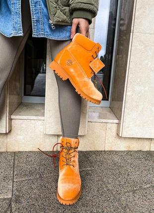 Зимние женские ботинки timberland4 фото