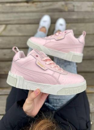 Женские кроссовки puma cali  зимние