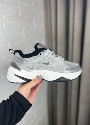 Женские кроссовки nike m2k tekno зимние3 фото