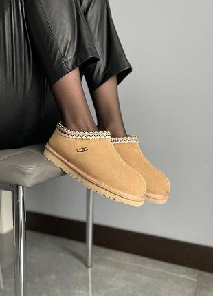 Угги ugg tasman slipper light beige