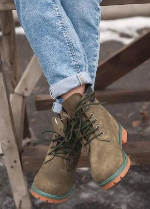 Женские ботинки timberland зимние4 фото