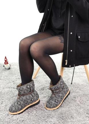 Зимние женские ботинки louis vuitton2 фото