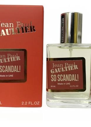 So scandal