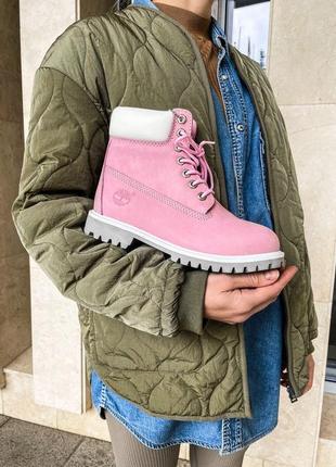 Женские  ботинки timberland зимние