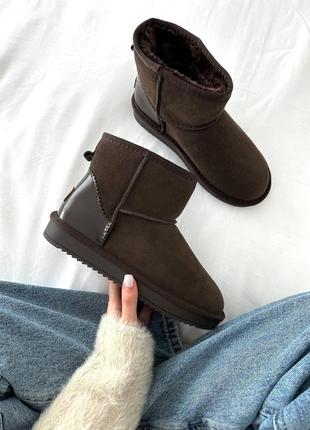 Жіночі угги ugg mini chocolate