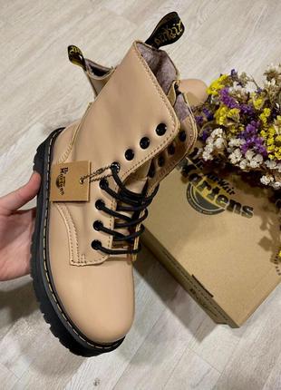 Зимние женские ботинки  dr. martens5 фото