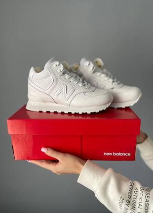 Жіночі кросівки new balance 574 зимові3 фото