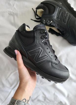 Жіночі кросівки new balance 574 зимові