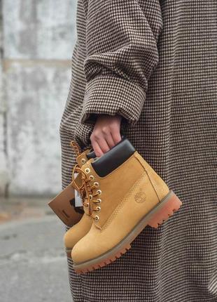 Зимние женские ботинки timberland4 фото