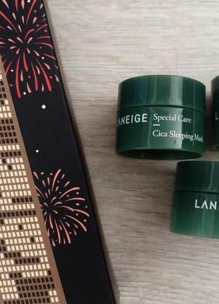 Нічна маска без змивання  laneige cica sleeping mask південна корея